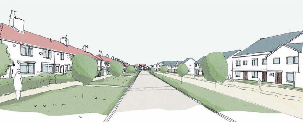Yew tree artist impression